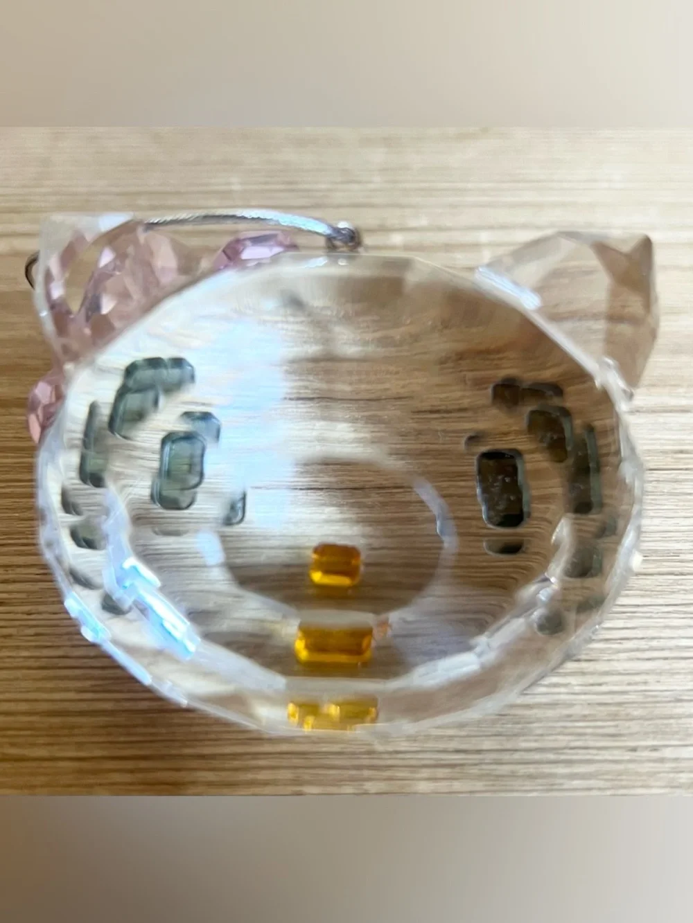 Hello Kitty 2009 Swarovski Crystal Ornament Sanrio Collectible - Picture 2 of 4